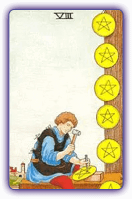 Eight of Pentacles